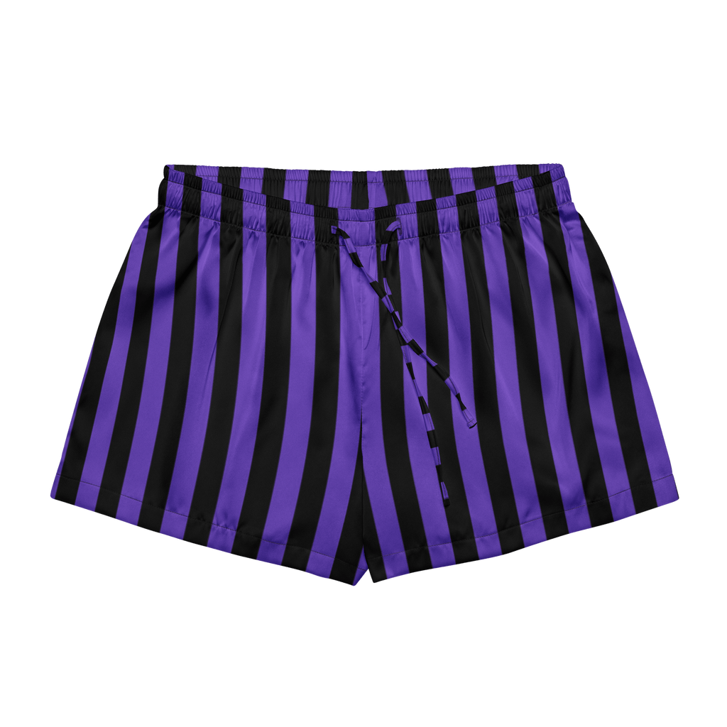Nevermore Days Silky Pajama Shorts Goth Cloth Co.