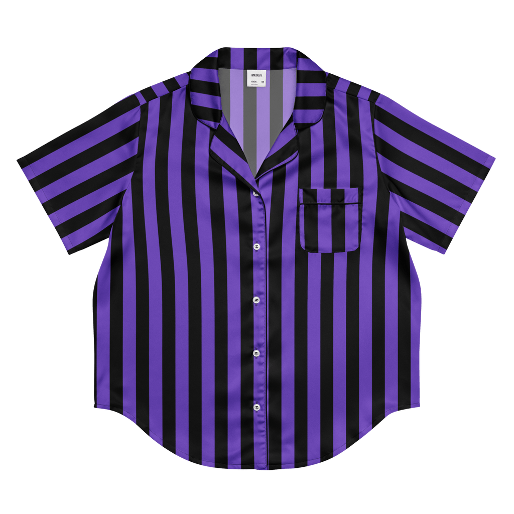 Nevermore Days Silky Pajama Top Goth Cloth Co.