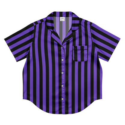 Nevermore Days Silky Pajama Top Goth Cloth Co.