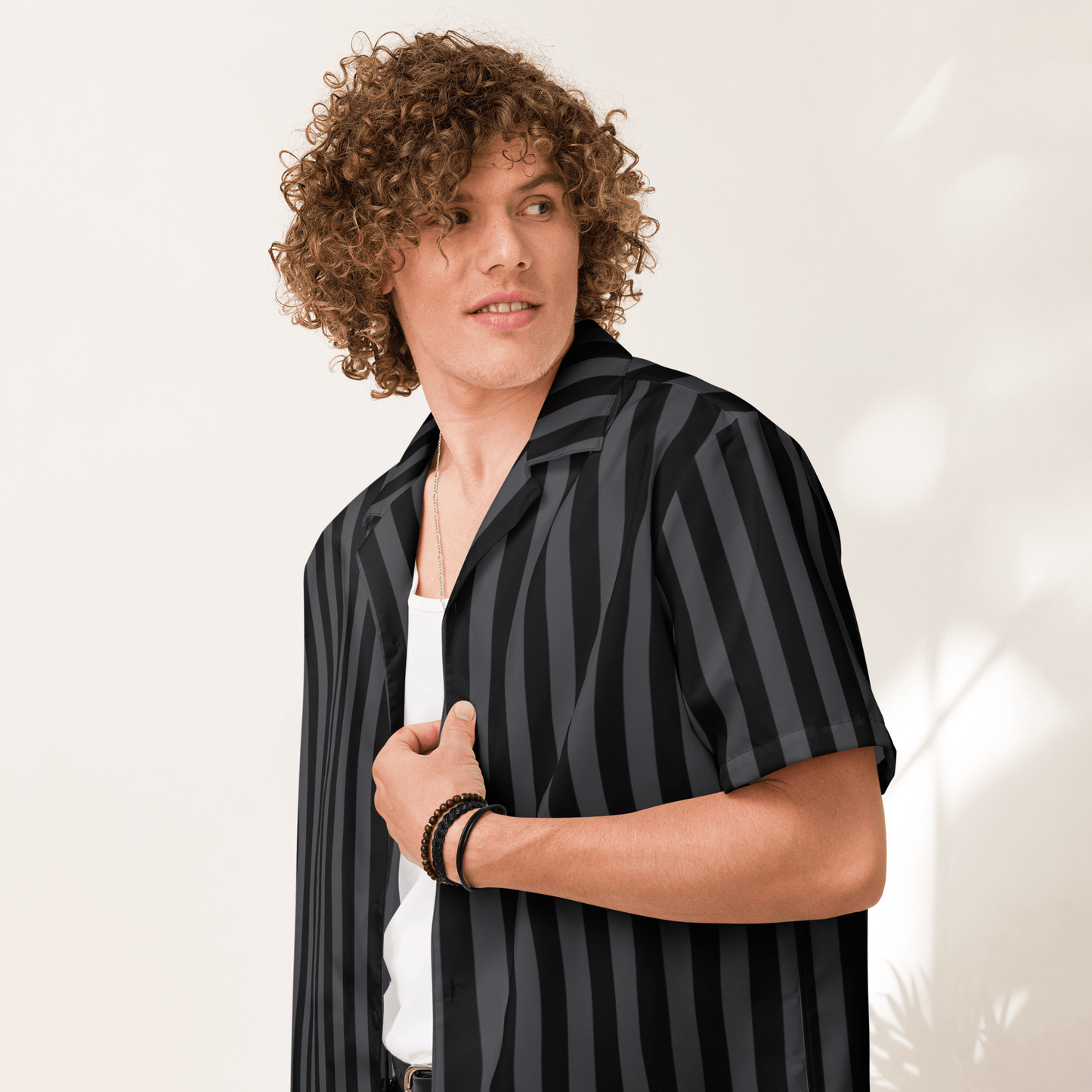 Nevermore Nights Button-Up Shirt Goth Cloth Co.