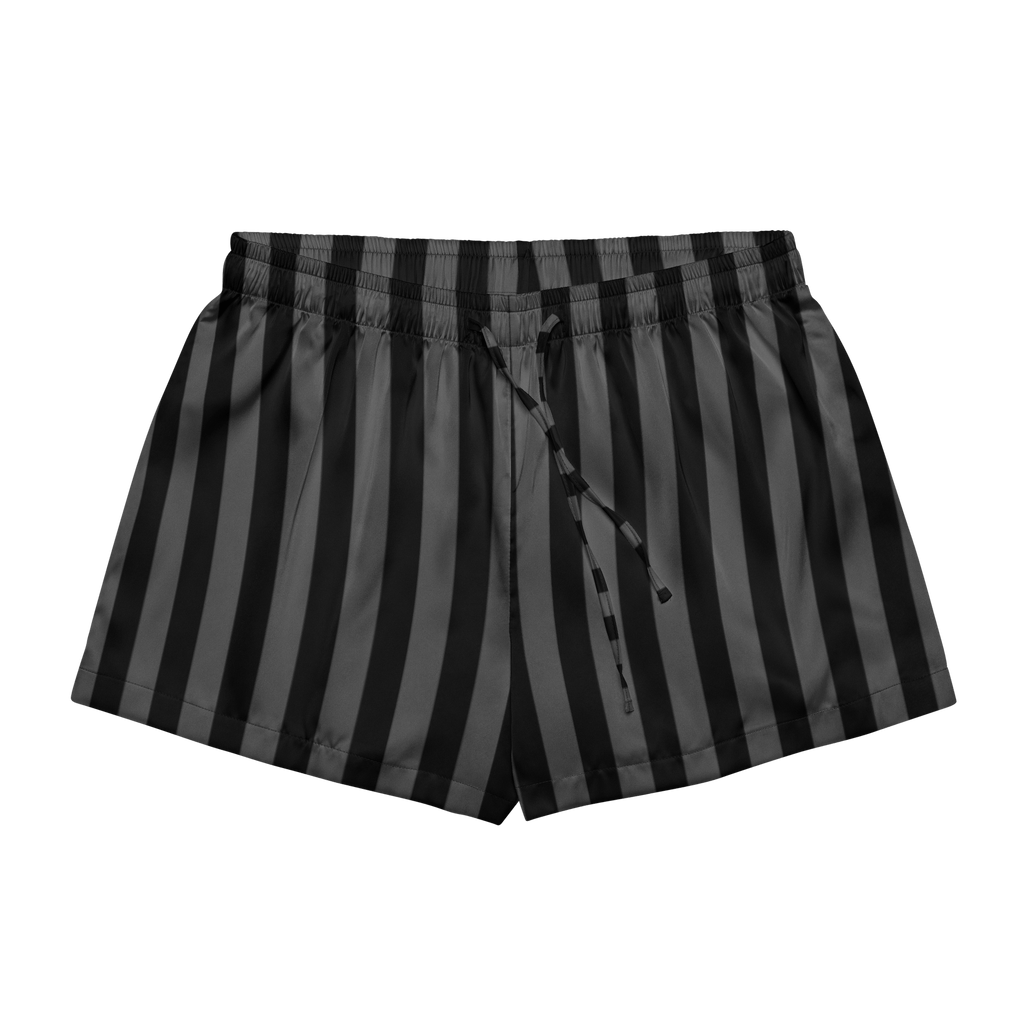 Nevermore Nights Silky Pajama Shorts Goth Cloth Co.