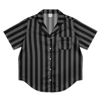 Nevermore Nights Silky Pajama Top Goth Cloth Co.