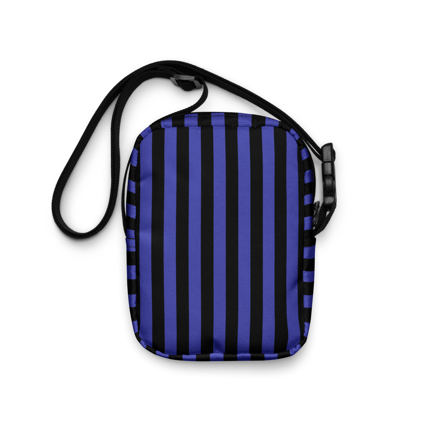 Nevermore Days Striped Crossbody Bag Goth Cloth Co.