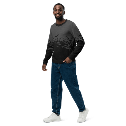 Night Swarm Knit Crewneck Sweater Goth Cloth Co.