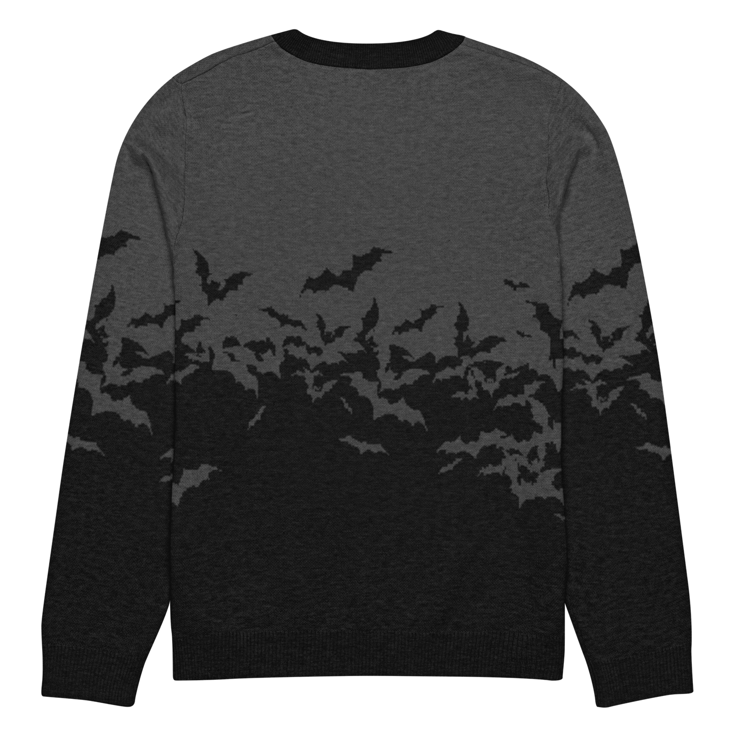 Night Swarm Knit Crewneck Sweater Goth Cloth Co.