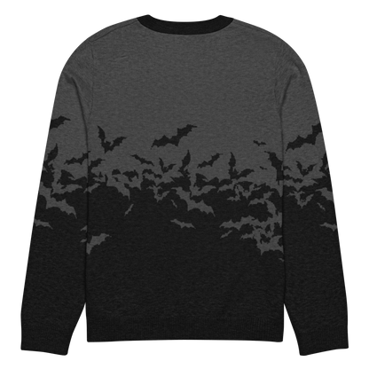 Night Swarm Knit Crewneck Sweater Goth Cloth Co.