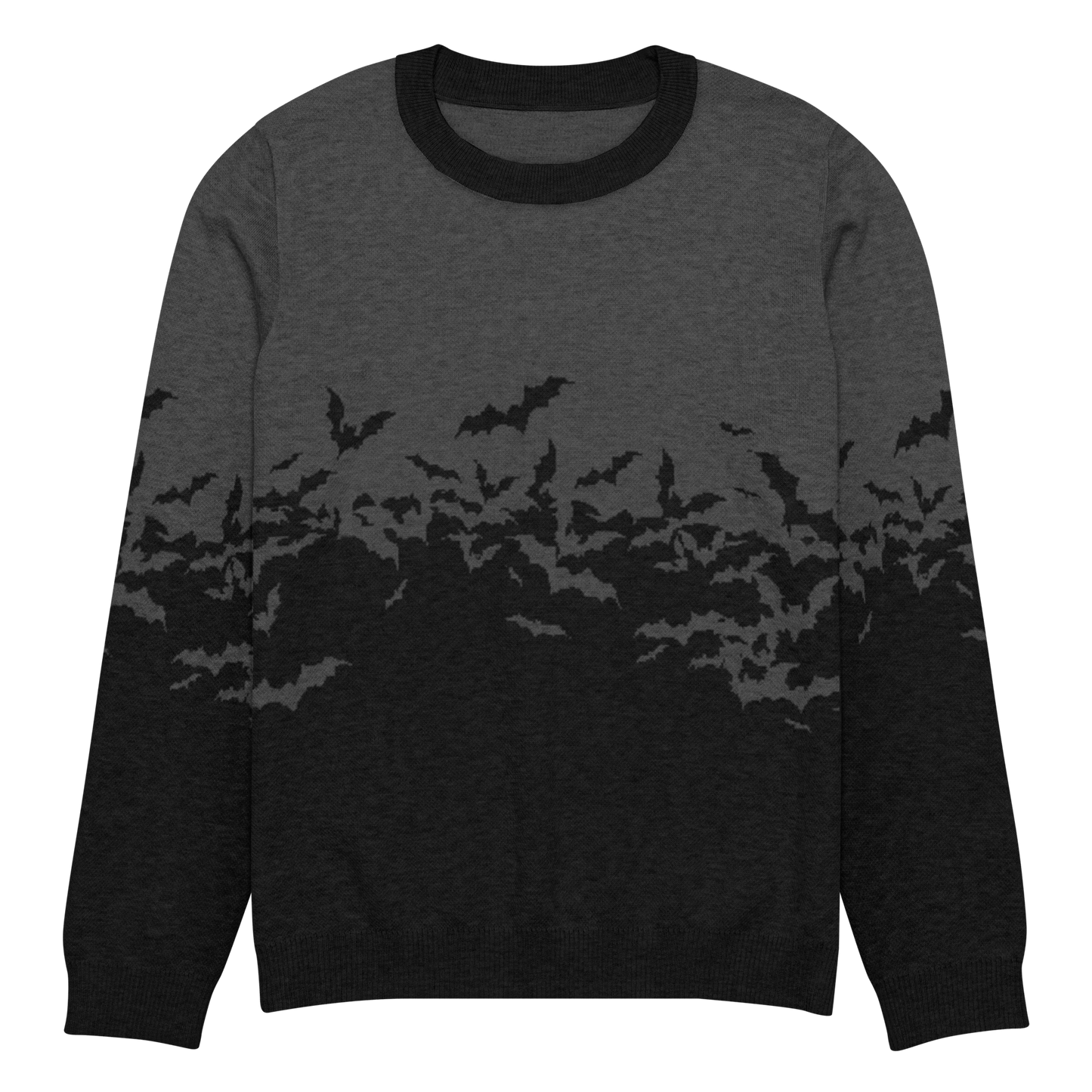 Night Swarm Knit Crewneck Sweater Goth Cloth Co.