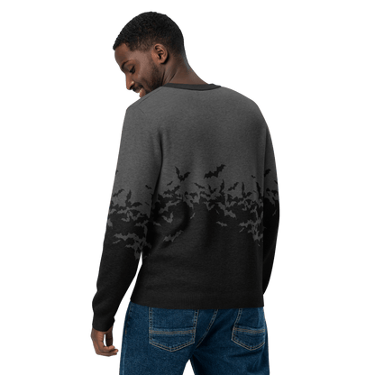 Night Swarm Knit Crewneck Sweater Goth Cloth Co.