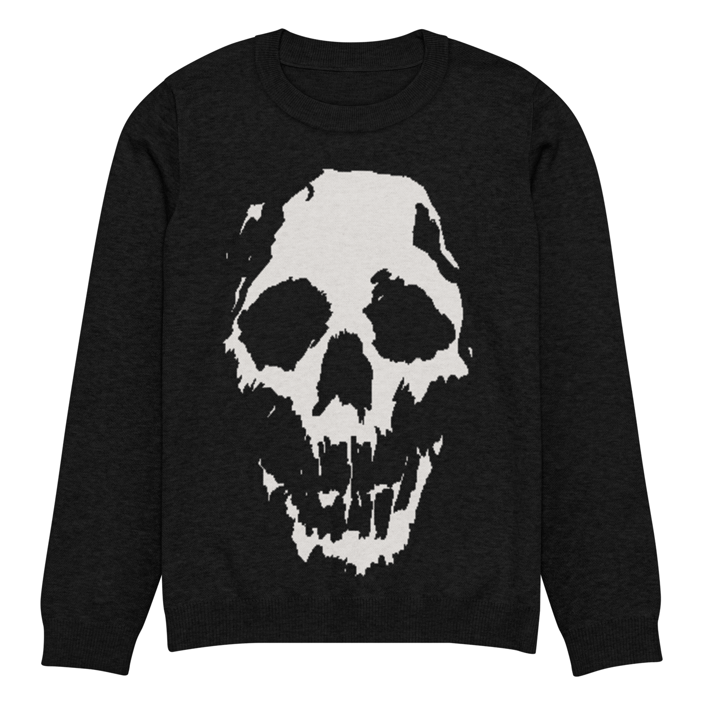 Night Terrors Knit Crewneck Sweater Goth Cloth Co.