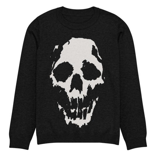 Night Terrors Knit Crewneck Sweater Goth Cloth Co.
