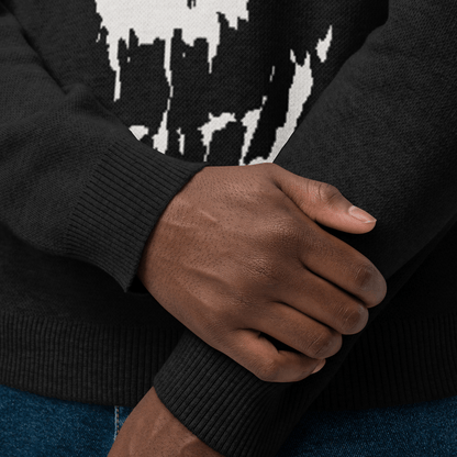 Night Terrors Knit Crewneck Sweater Goth Cloth Co.