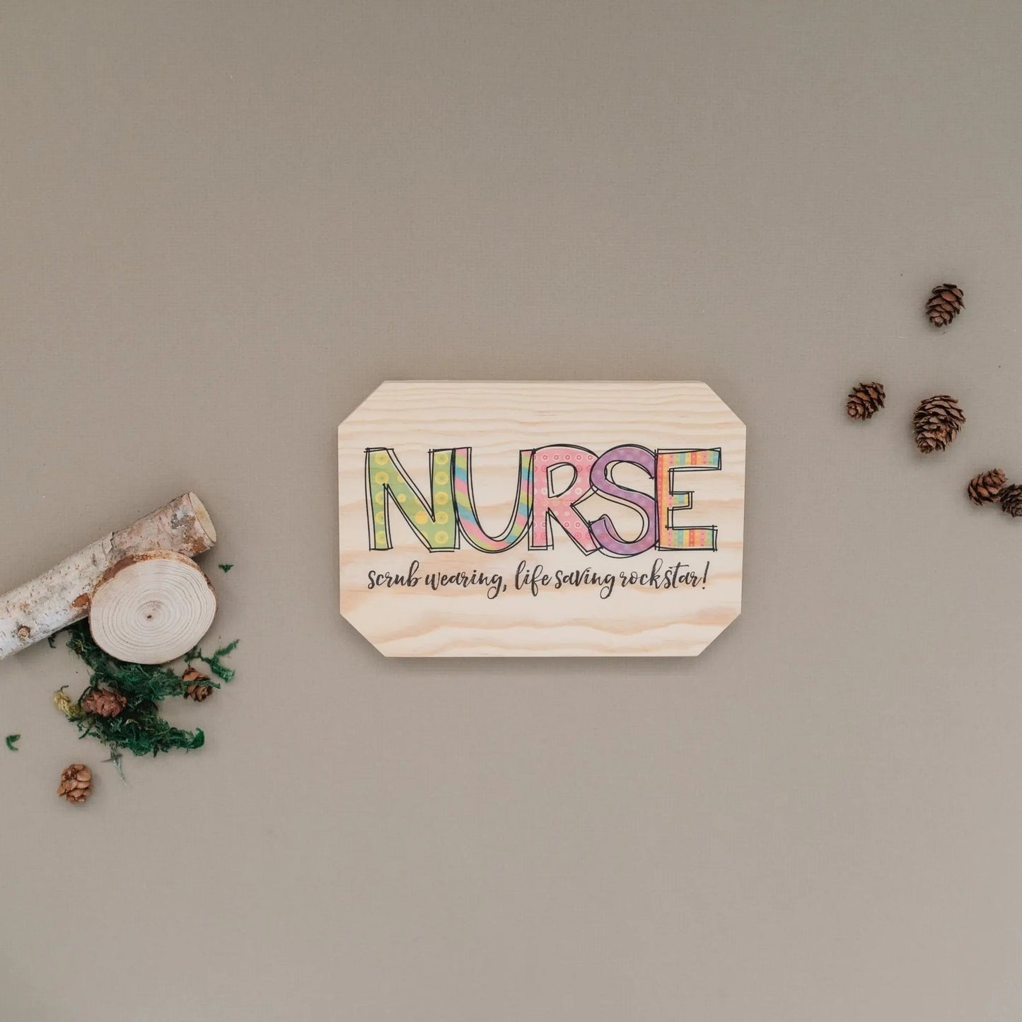 Nurse Definition Sign, nurse graduation gift, Nurse Wood Sign, Decor for Nursing Office, Nurse Appreciation Week Gifts Joyful Moose