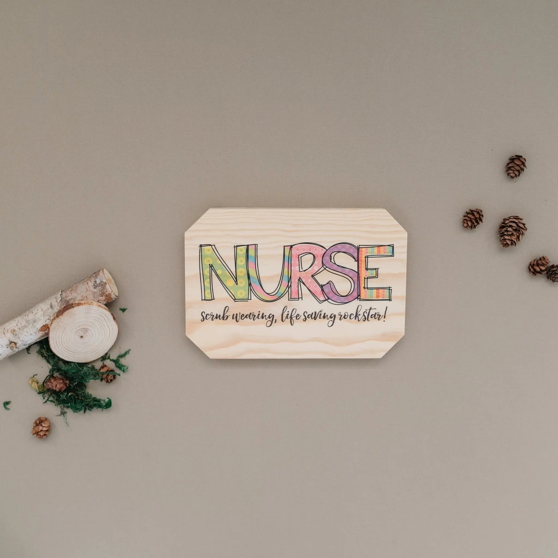 Nurse Definition Sign, nurse graduation gift, Nurse Wood Sign, Decor for Nursing Office, Nurse Appreciation Week Gifts Joyful Moose