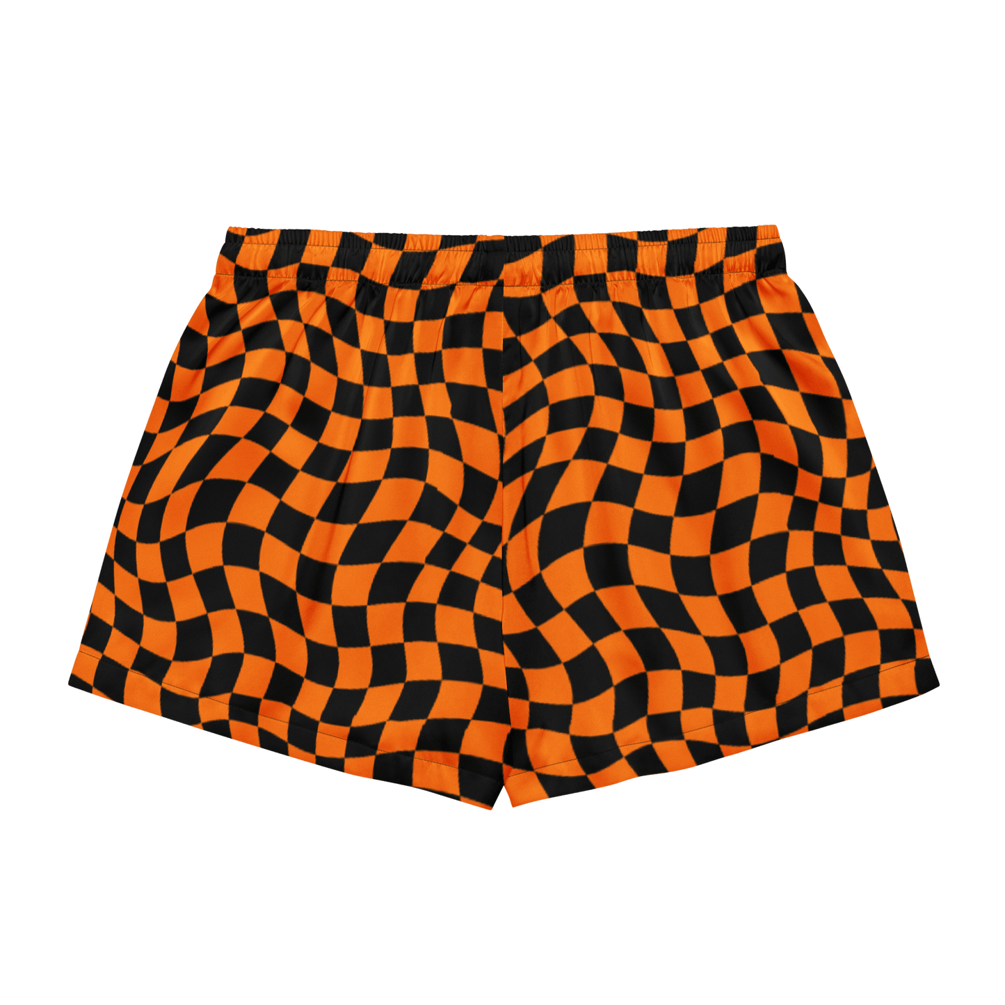 October Tiles Checkered Silky Pajama Shorts Goth Cloth Co.