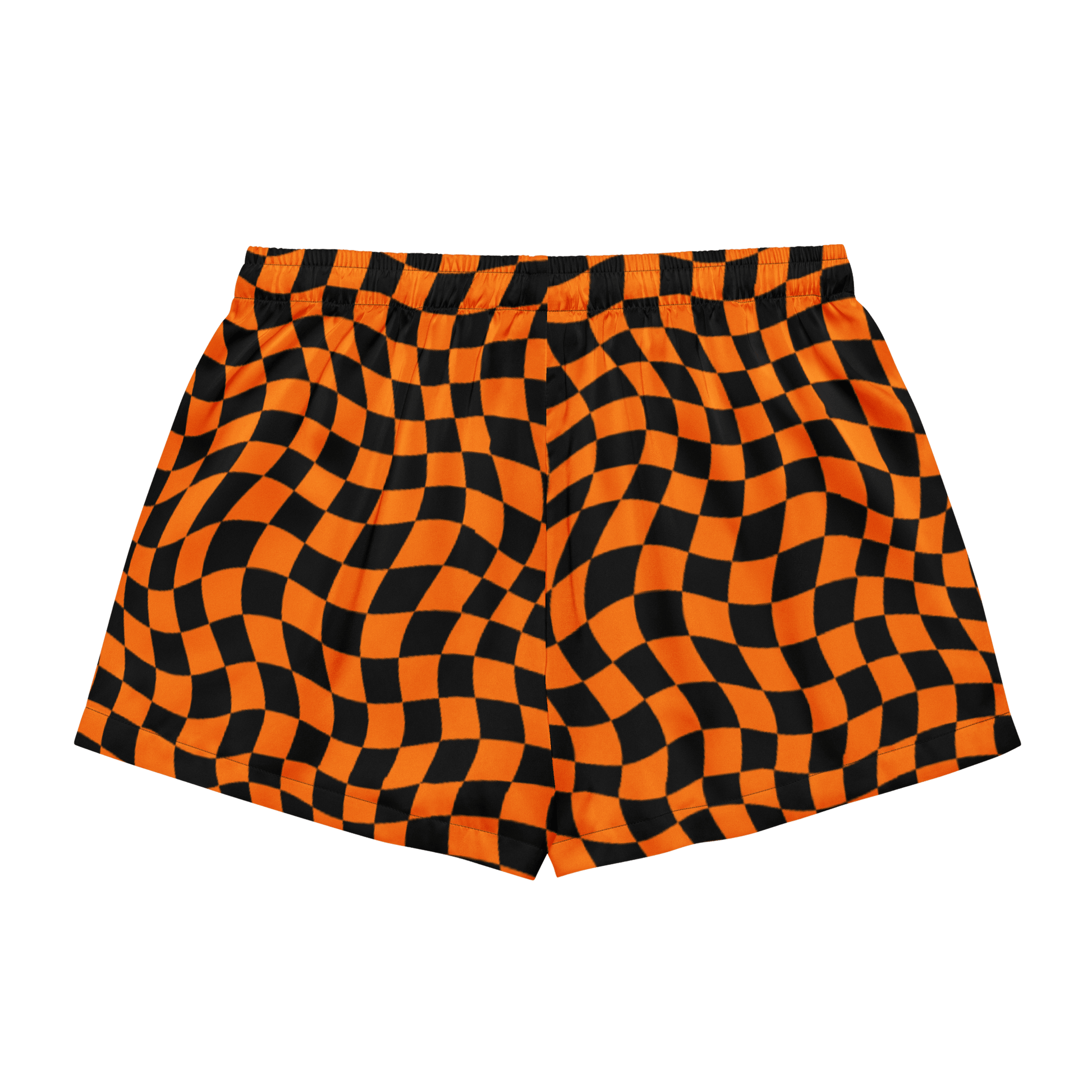 October Tiles Checkered Silky Pajama Shorts Goth Cloth Co.