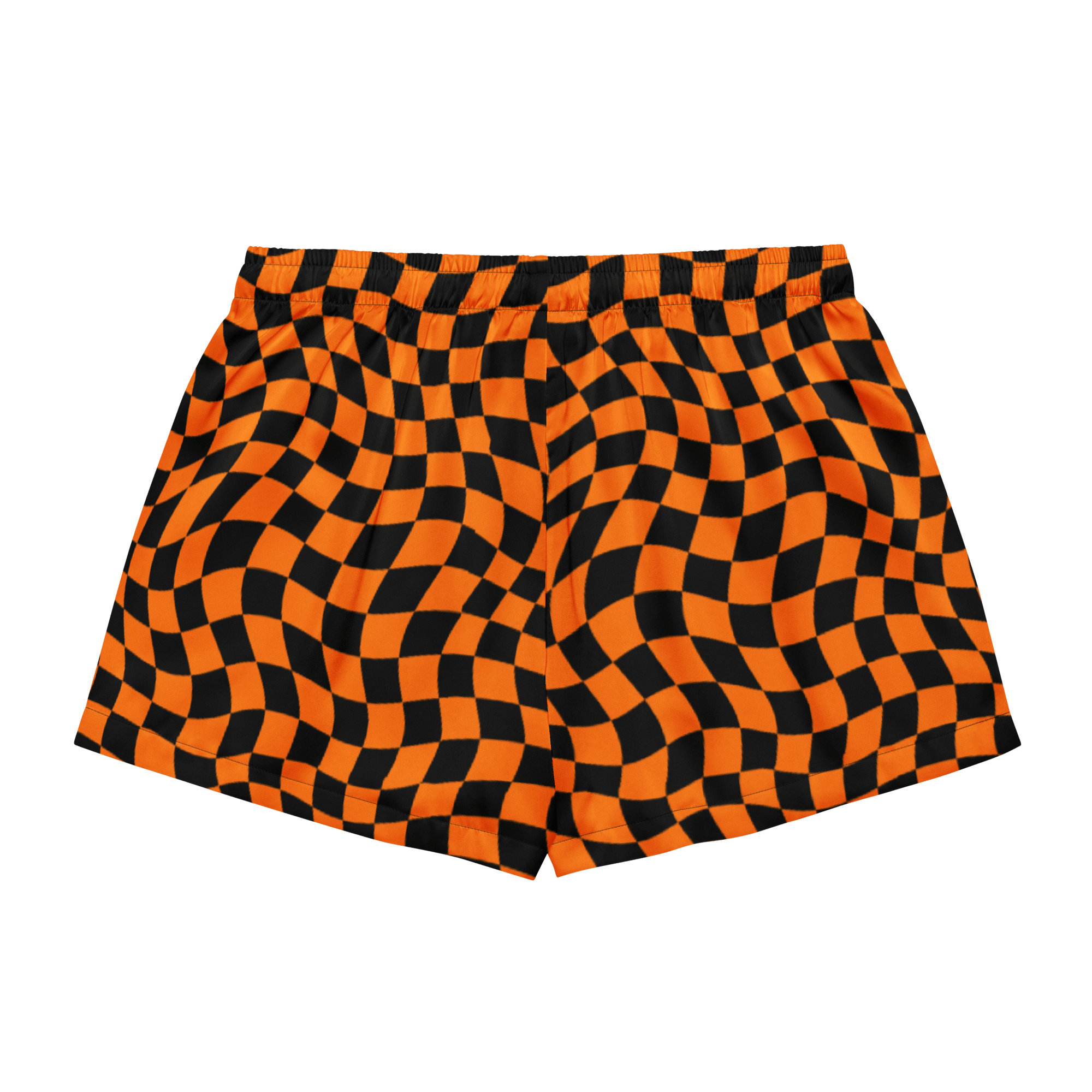 October Tiles Checkered Silky Pajama Shorts Goth Cloth Co.