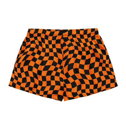 October Tiles Checkered Silky Pajama Shorts Goth Cloth Co.