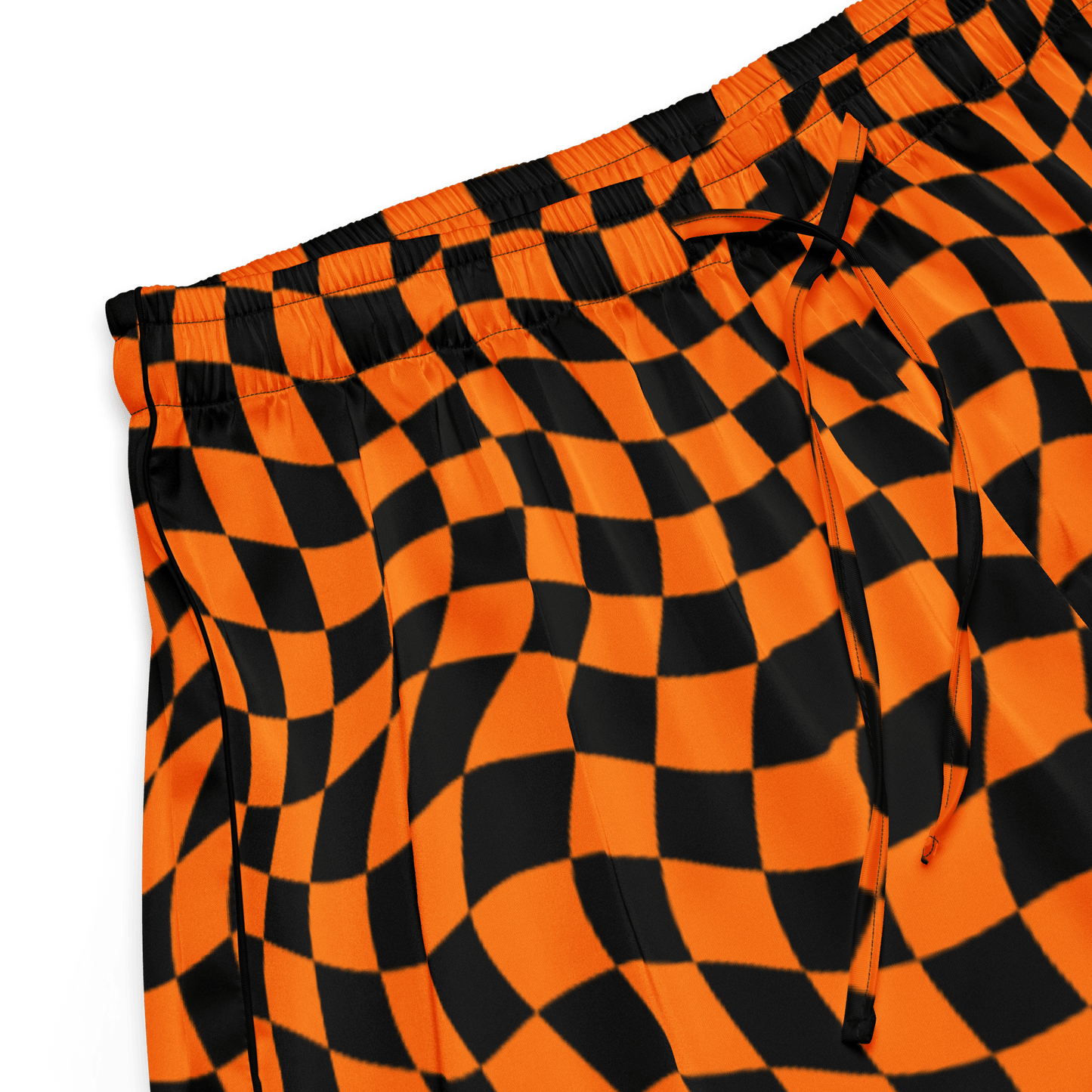 October Tiles Checkered Silky Pajama Shorts Goth Cloth Co.