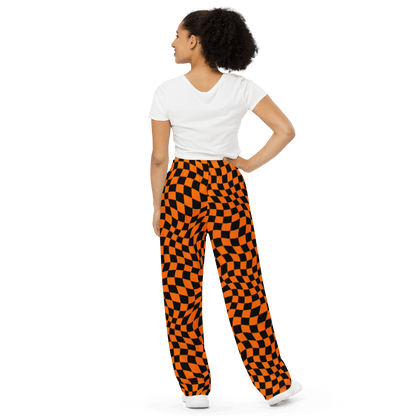 October Tiles Wide Leg Lounge Pants Goth Cloth Co.