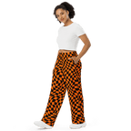 October Tiles Wide Leg Lounge Pants Goth Cloth Co.