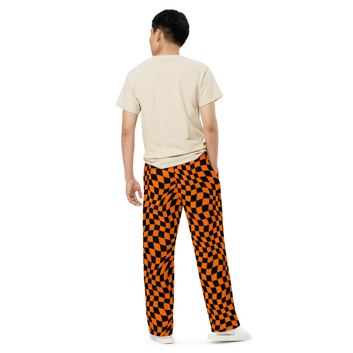 October Tiles Wide Leg Lounge Pants Goth Cloth Co.