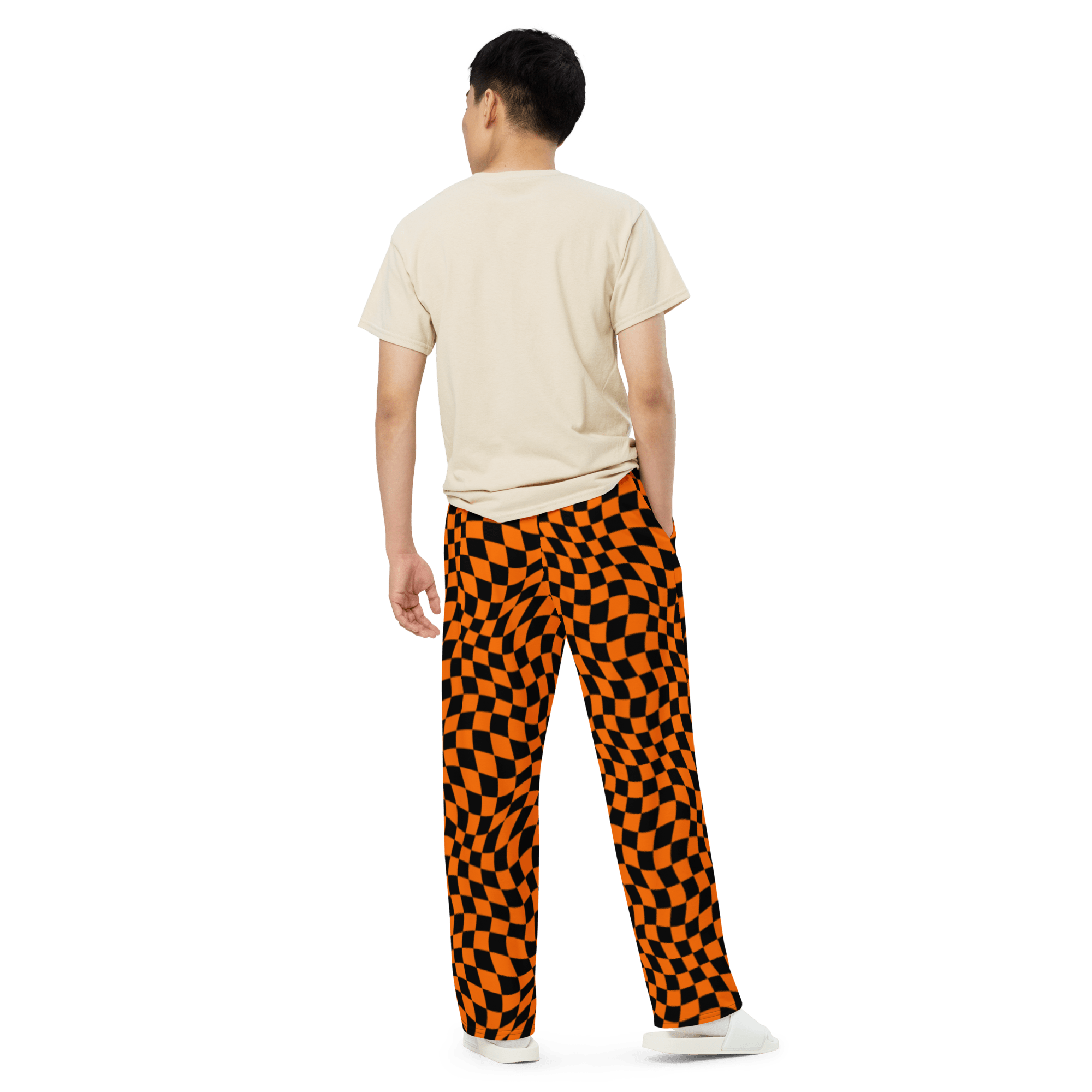 October Tiles Wide Leg Lounge Pants Goth Cloth Co.
