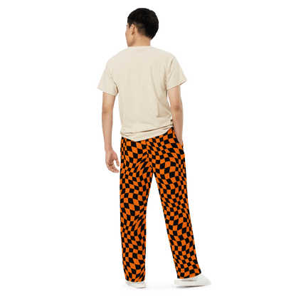 October Tiles Wide Leg Lounge Pants Goth Cloth Co.