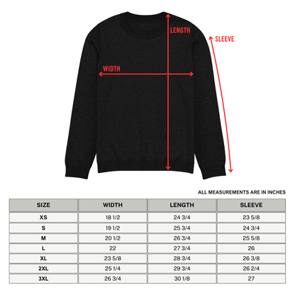 Thirst Trap Knit Crewneck Sweater Goth Cloth Co.