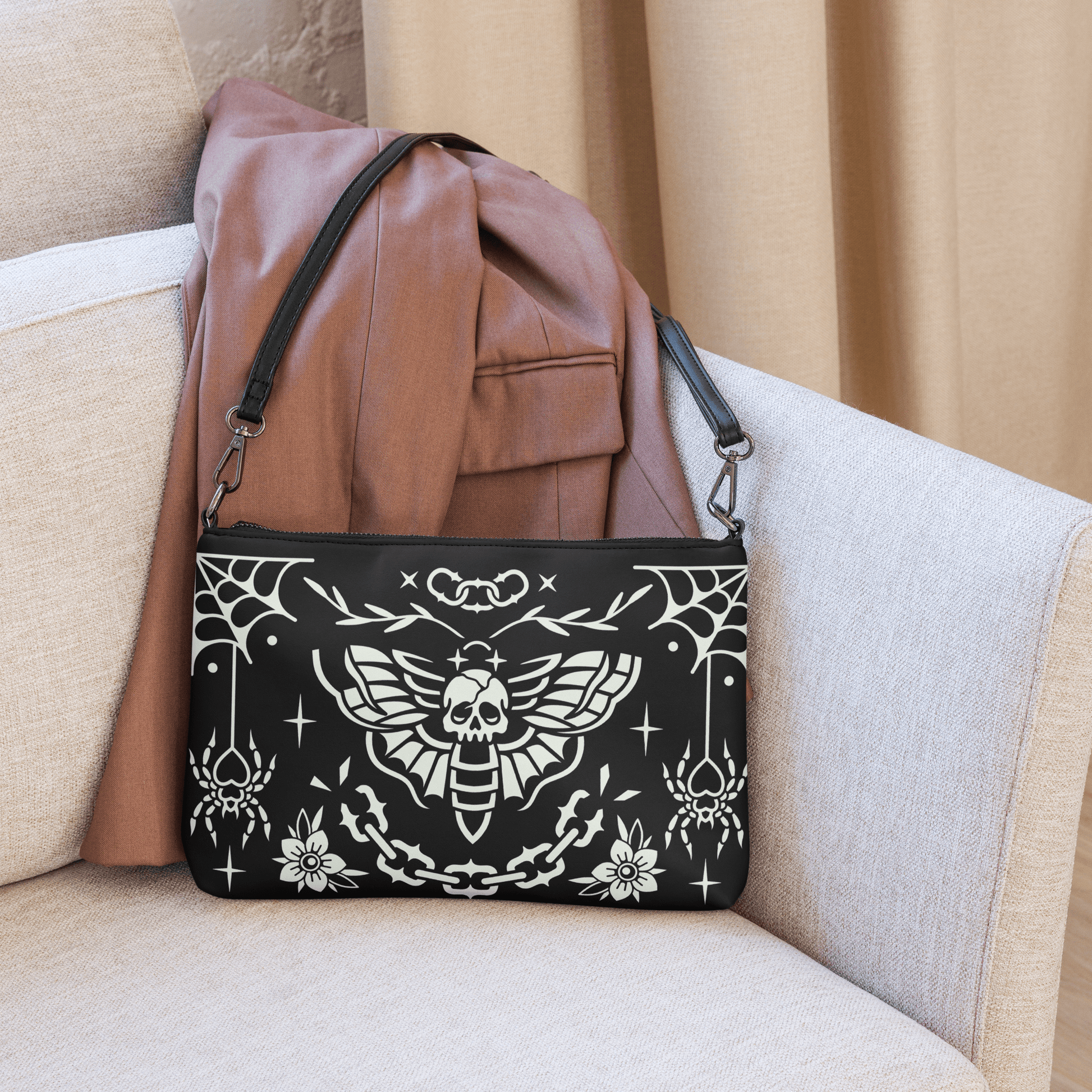 Old School Ink Crossbody Bag Goth Cloth Co.