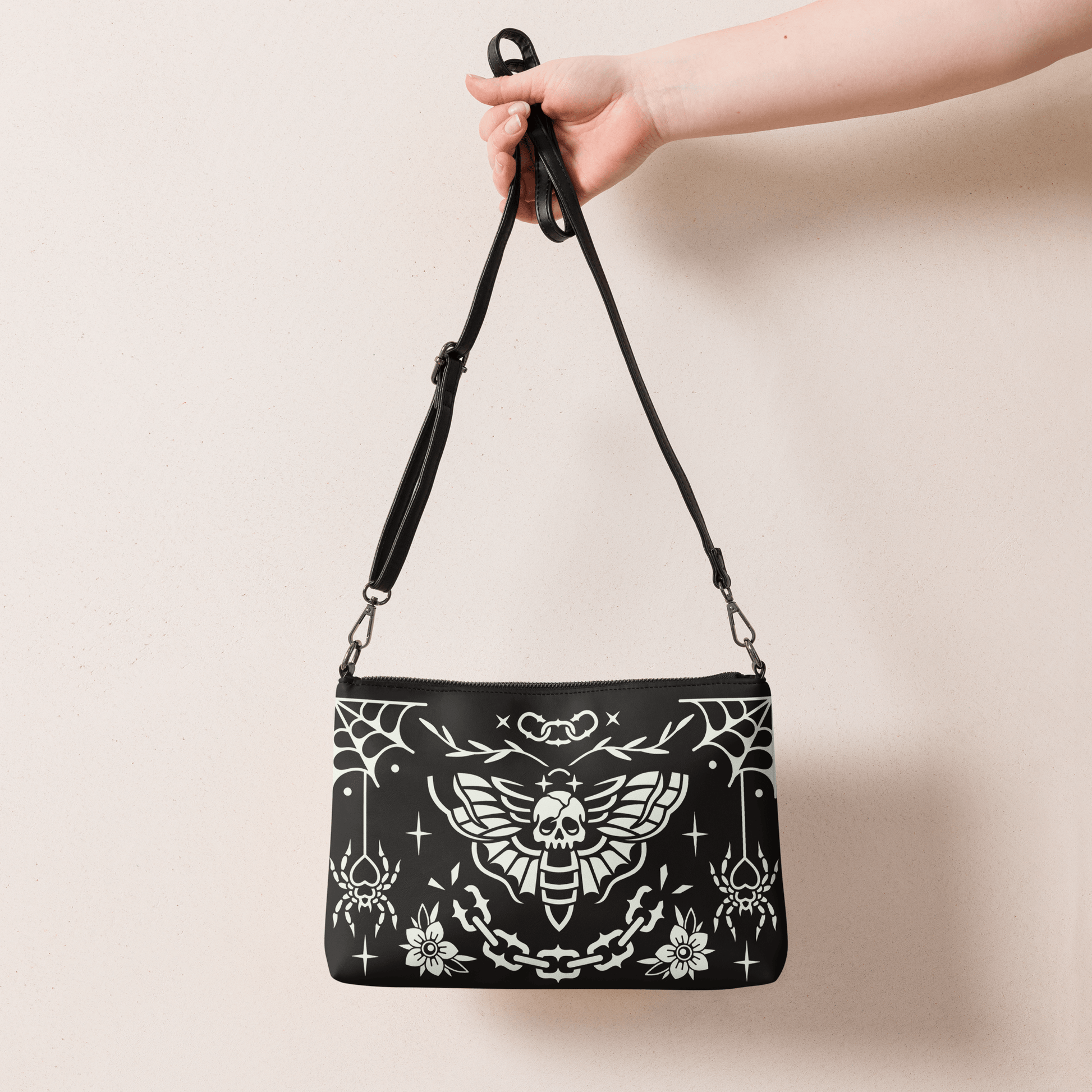 Old School Ink Crossbody Bag Goth Cloth Co.