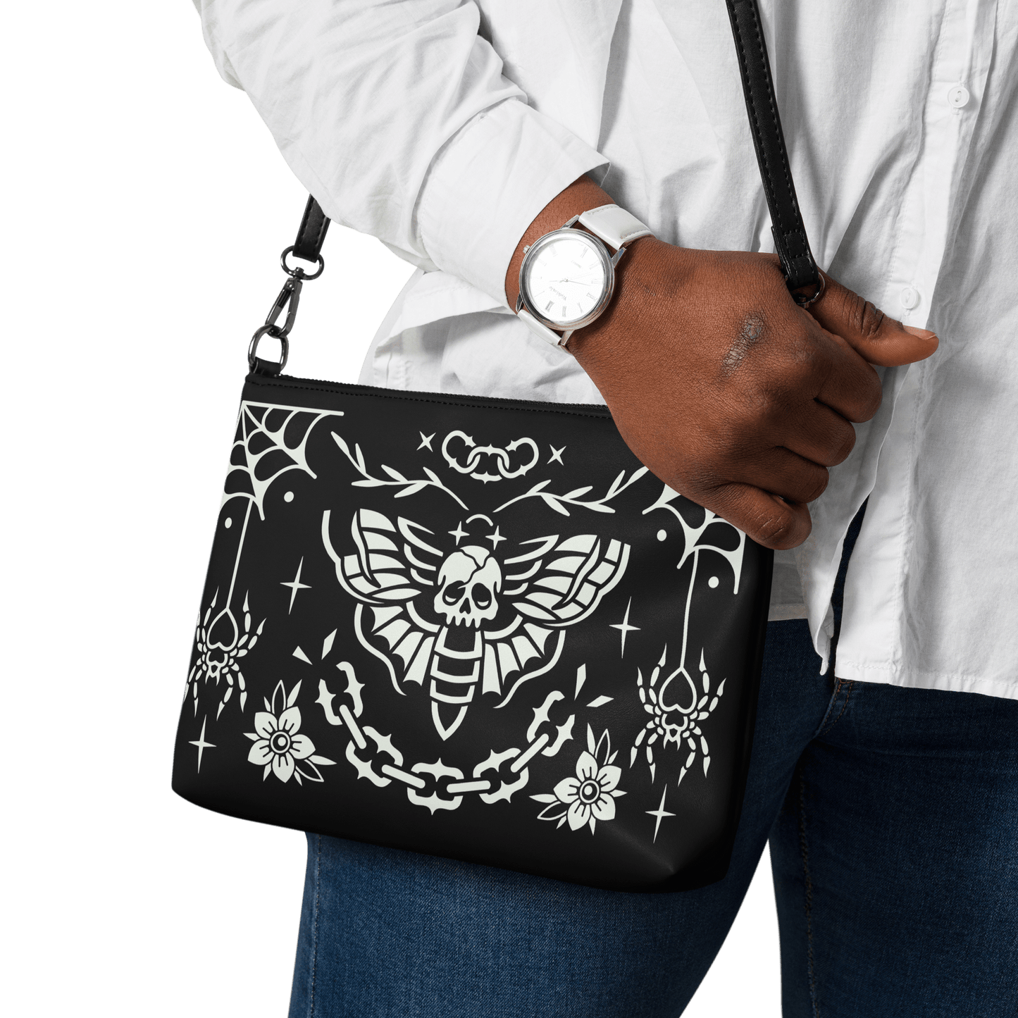 Old School Ink Crossbody Bag Goth Cloth Co.