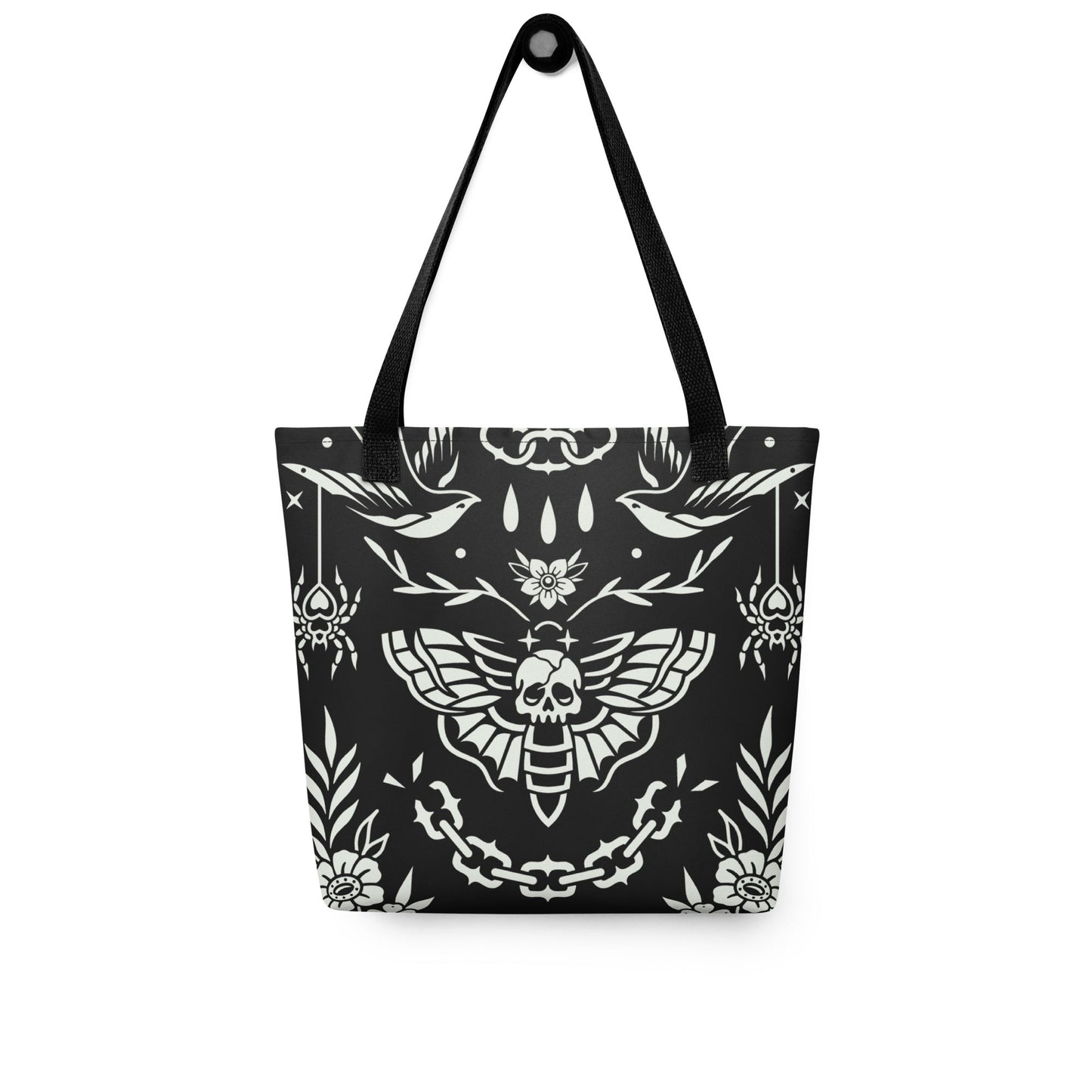 Old School Ink Tote Bag Goth Cloth Co.