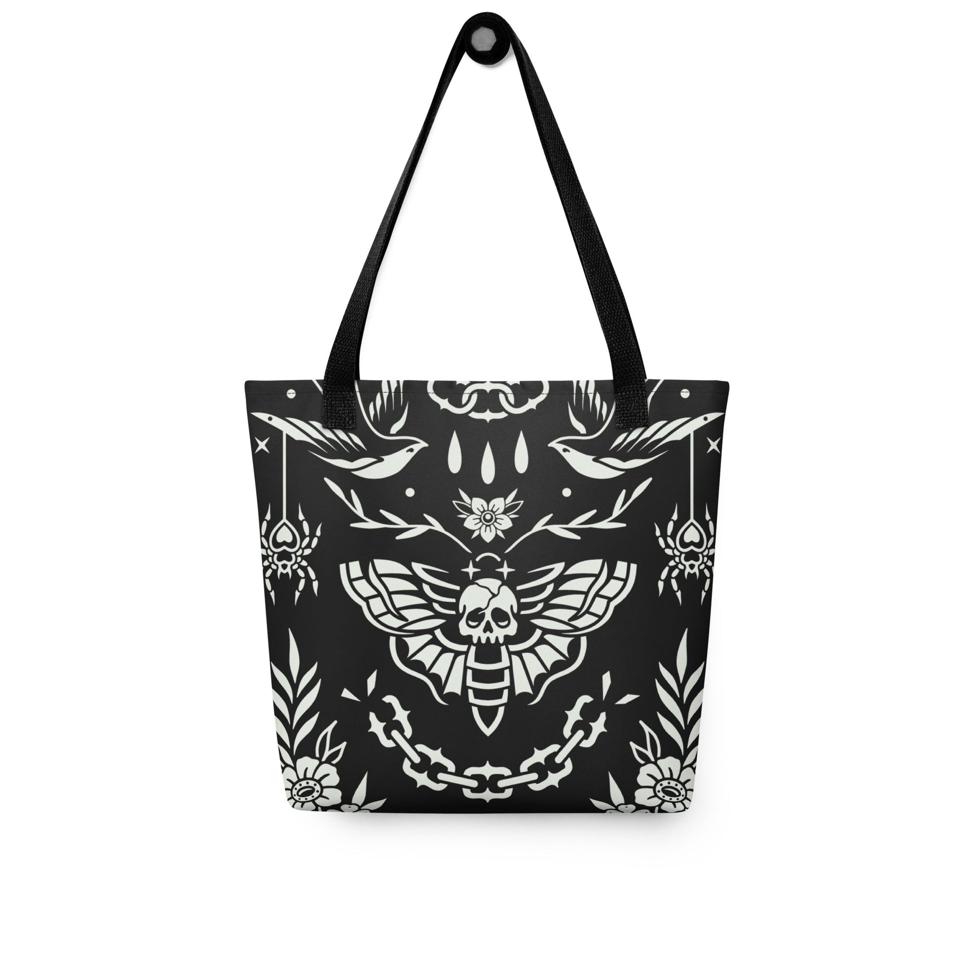 Old School Ink Tote Bag Goth Cloth Co.