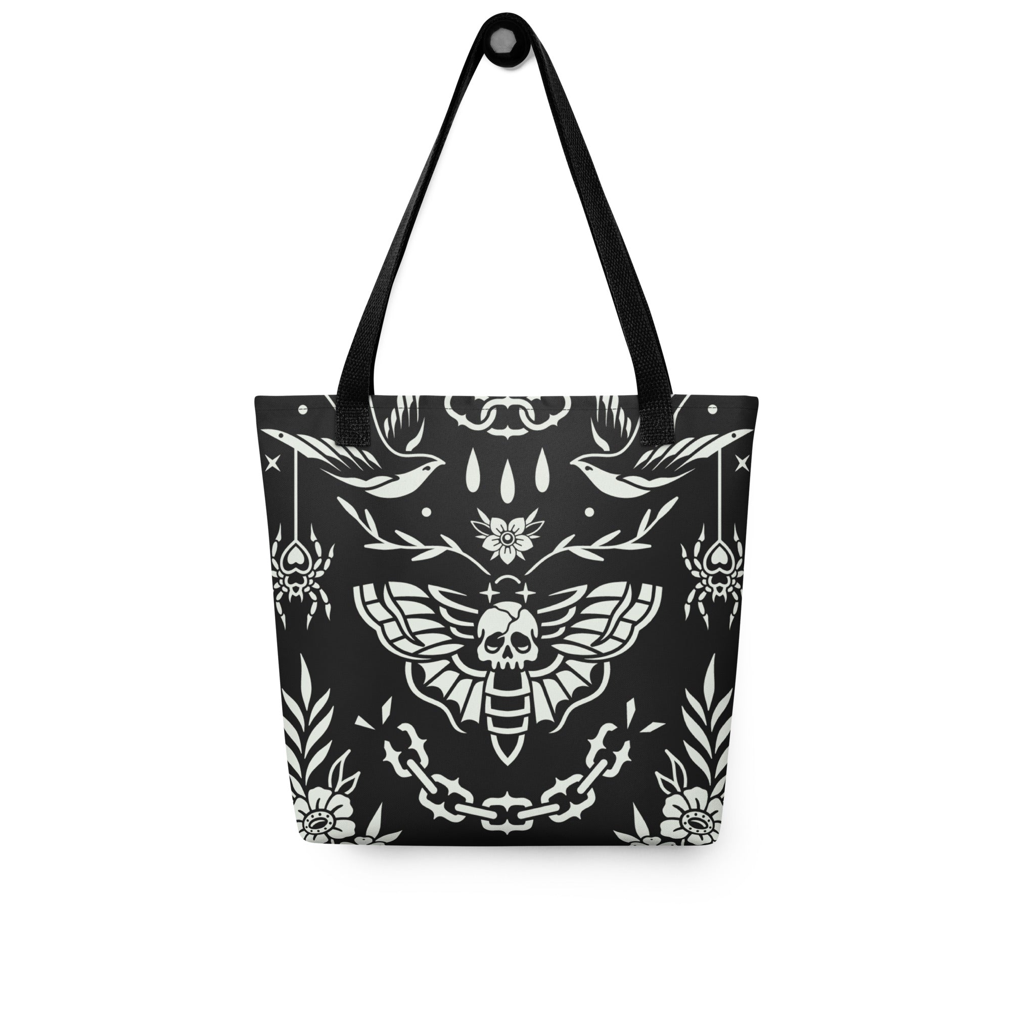 Old School Ink Tote Bag Goth Cloth Co.
