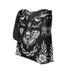Old School Ink Tote Bag Goth Cloth Co.