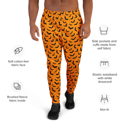 Orange Eclipse Unisex Joggers Goth Cloth Co.
