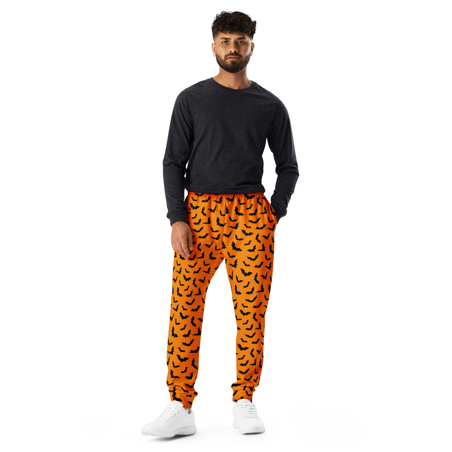 Orange Eclipse Unisex Joggers Goth Cloth Co.