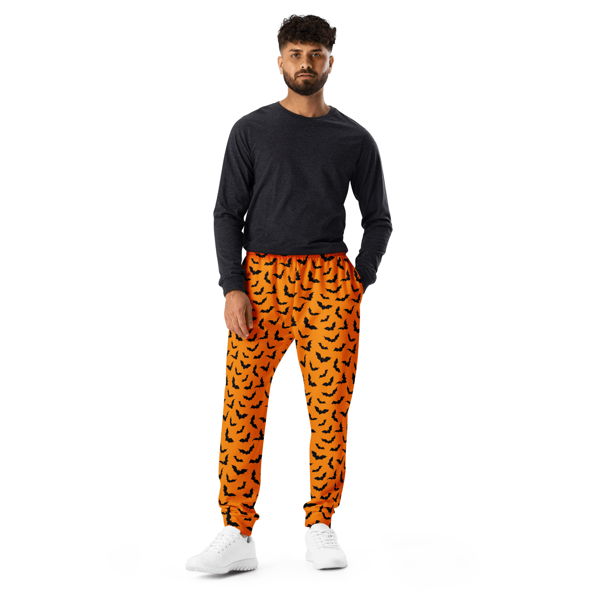 Orange Eclipse Unisex Joggers Goth Cloth Co.