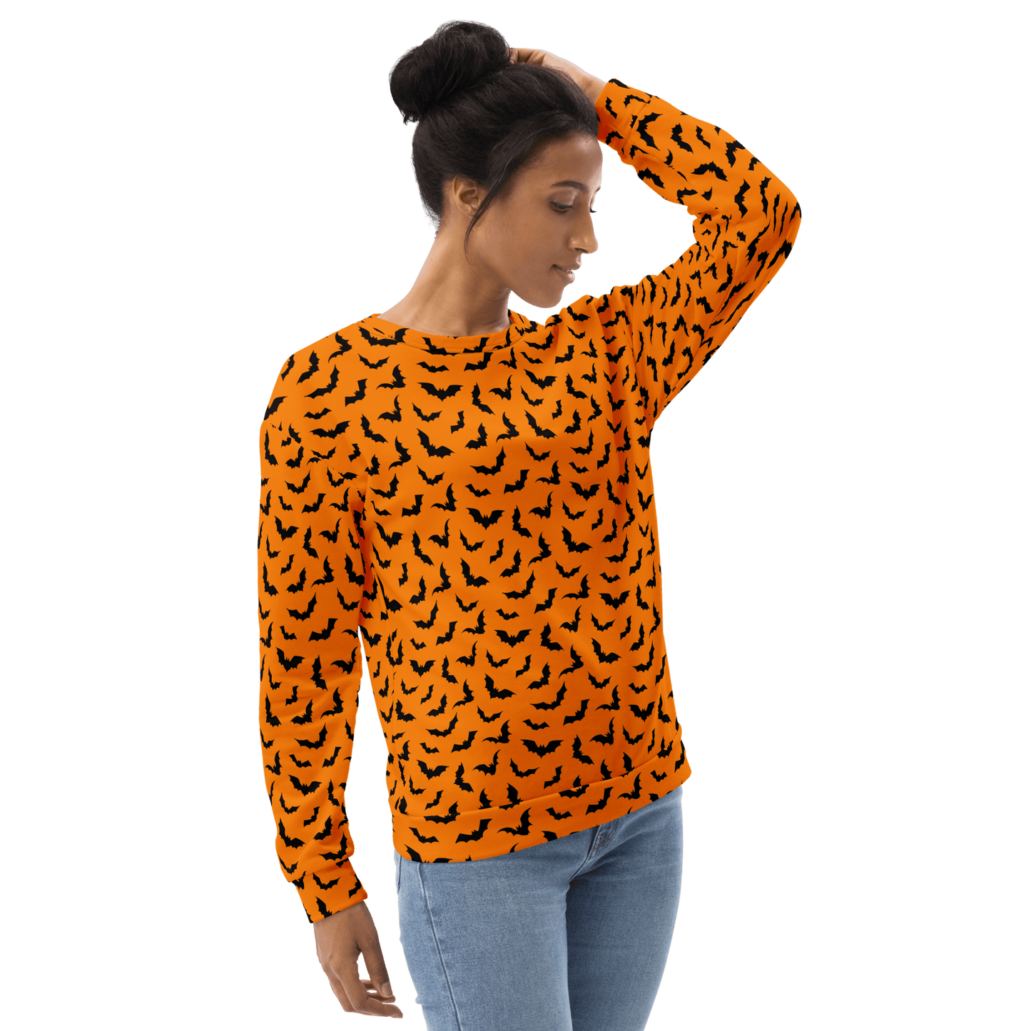 Orange Eclipse Unisex Sweatshirt Goth Cloth Co.