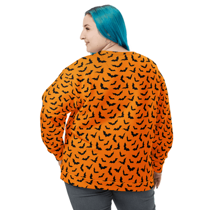 Orange Eclipse Unisex Sweatshirt Goth Cloth Co.