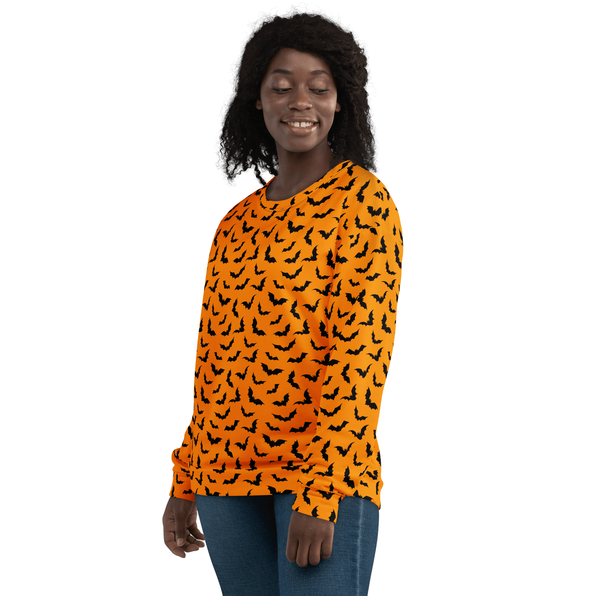 Orange Eclipse Unisex Sweatshirt Goth Cloth Co.
