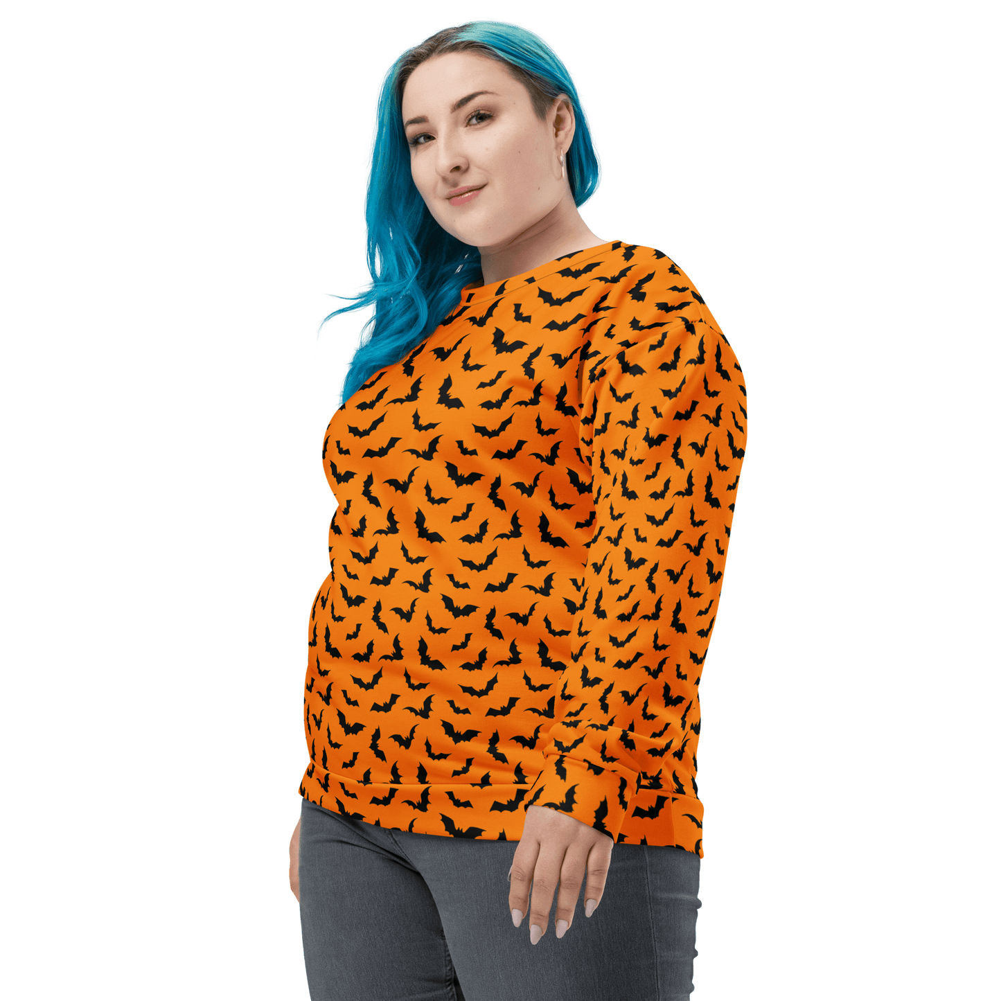 Orange Eclipse Unisex Sweatshirt Goth Cloth Co.