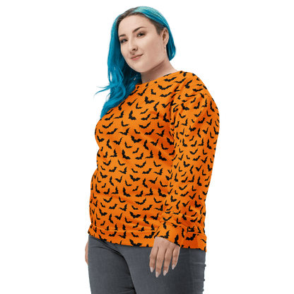 Orange Eclipse Unisex Sweatshirt Goth Cloth Co.