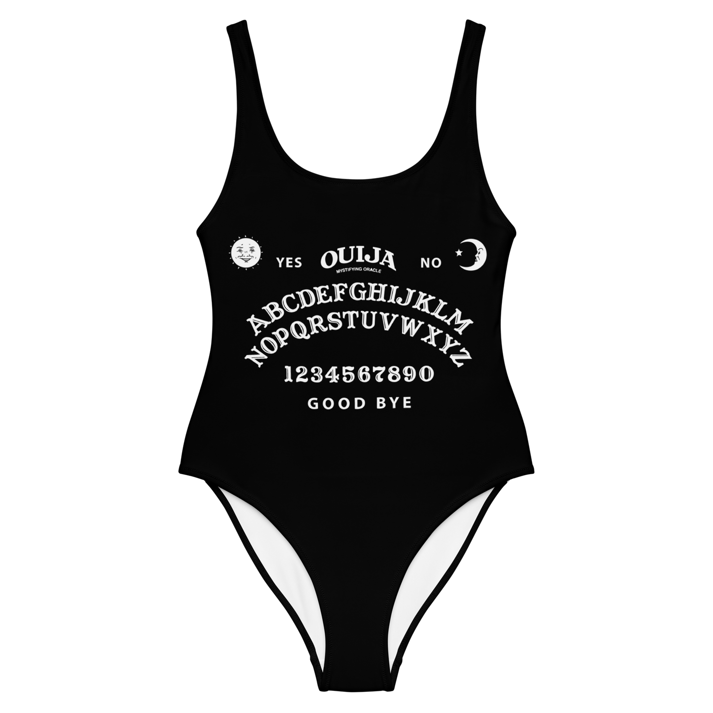 Ouija Board One-Piece Swimsuit Goth Cloth Co.