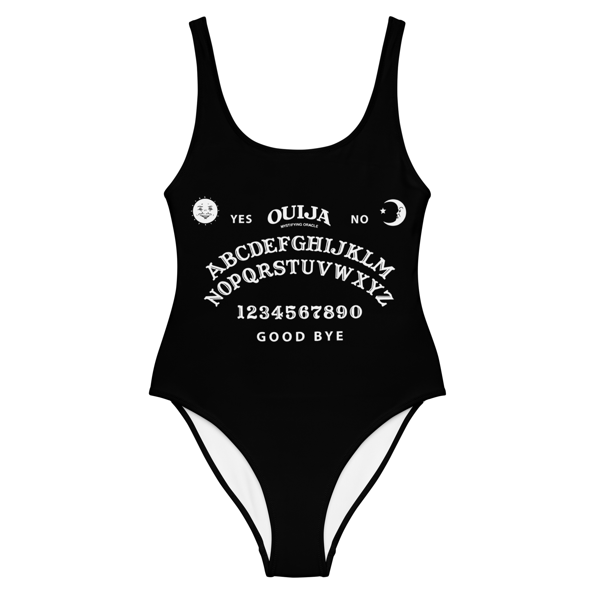 Ouija Board One-Piece Swimsuit Goth Cloth Co.