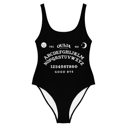 Ouija Board One-Piece Swimsuit Goth Cloth Co.