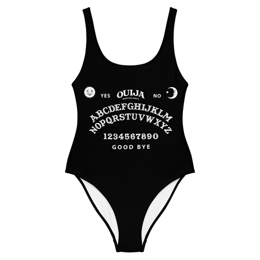 Ouija Board One-Piece Swimsuit Goth Cloth Co.
