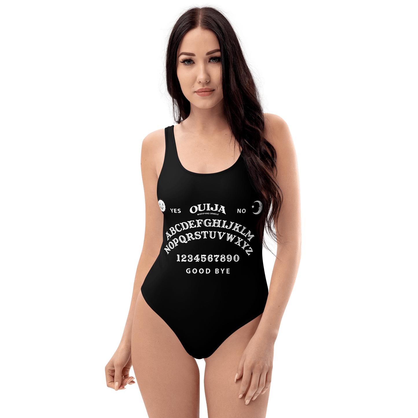 Ouija Board One-Piece Swimsuit Goth Cloth Co.