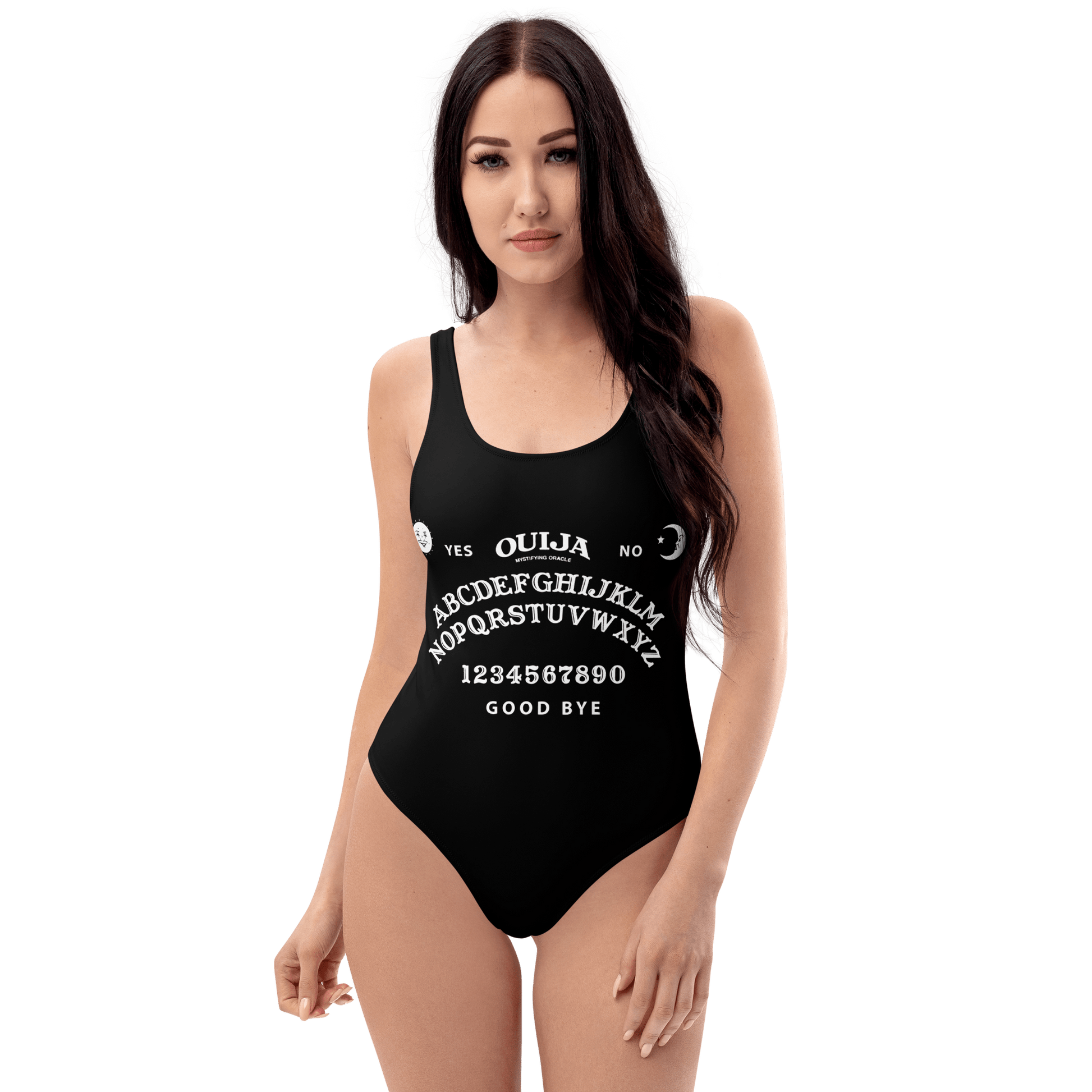 Ouija Board One-Piece Swimsuit Goth Cloth Co.