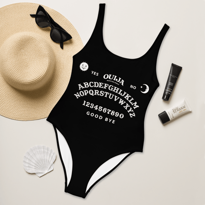 Ouija Board One-Piece Swimsuit Goth Cloth Co.